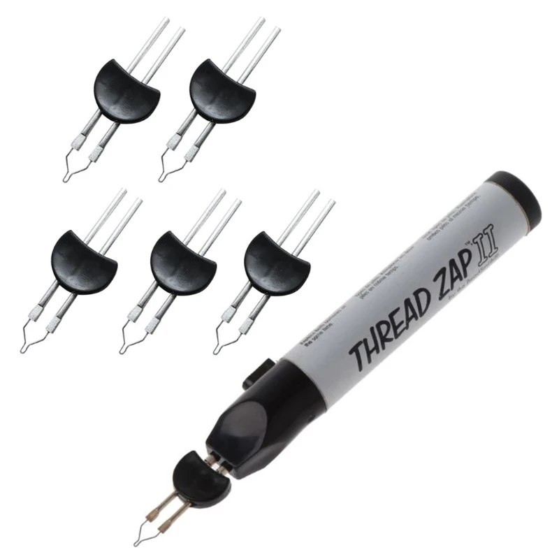 

Thread-Zap Thread Zapper and Melt Thread with Replacement Tip Leather Heat Transfer and Stringing Projects for Finishing Y08E