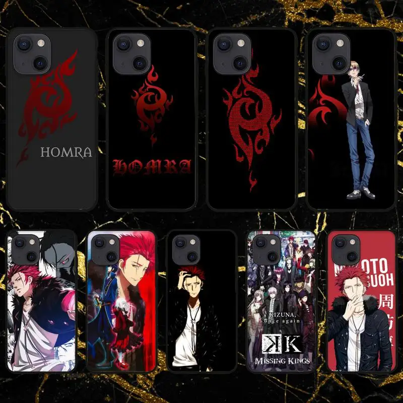 Аниме чехол для телефона ZORORONG K Project iPhone 11 12 Mini 13 Pro XS Max X 8 7 6s Plus 5 SE XR Shell | Мобильные