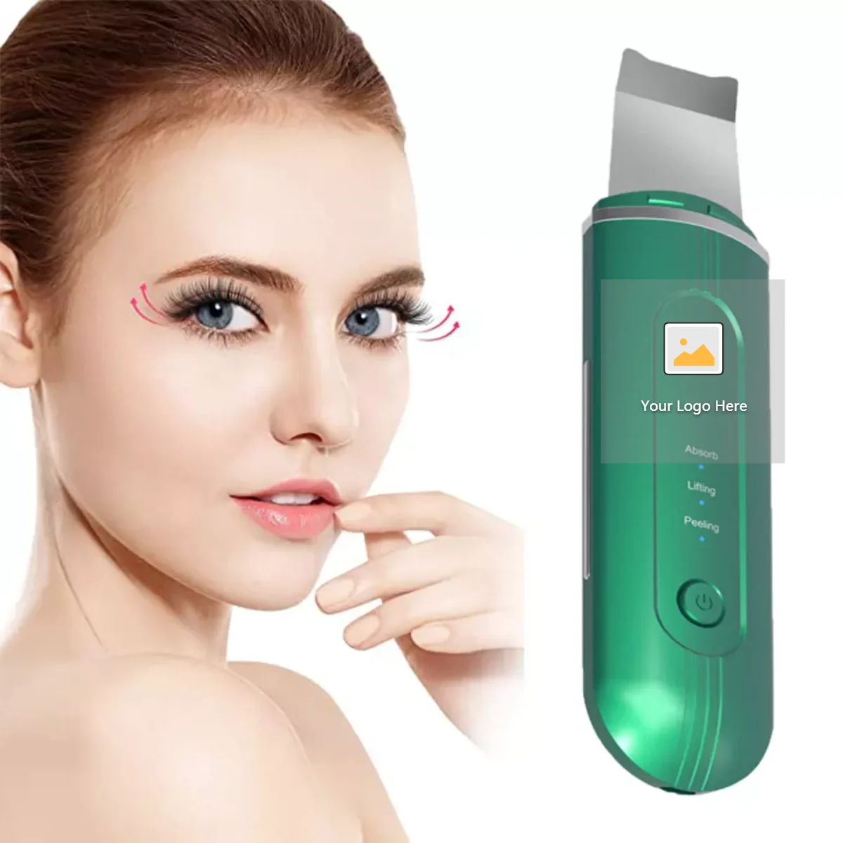 

New Product Ideas Electric Facial Dead Skin Peeling Portable USB Rechargeable Ultrasonic ion shovel skin instrument