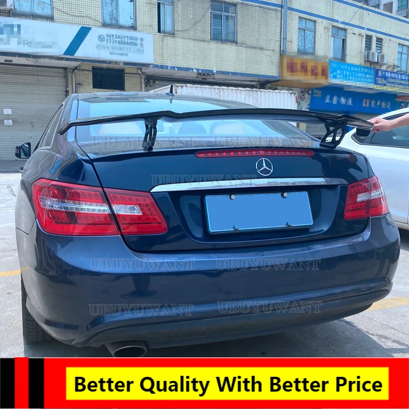 

For Mercedes-Benz W207 W212 Coupe W238 E43 E53 E63 Spoiler 2007-2022 ABS Plastic Material Car Rear Wing Color Rear Spoiler