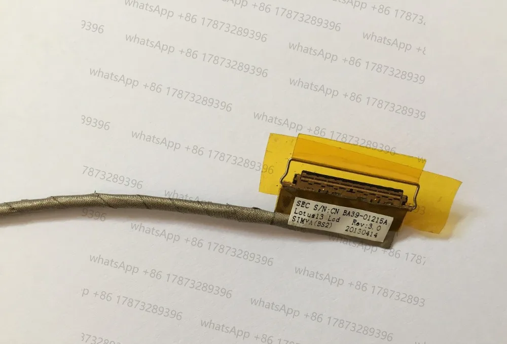 Новый гибкий кабель для ЖК-экрана SAMSUNG NP530 NP530U3C NP530U3B NP535U3C NP535U3B 530U3C 535U3C PN BA39-01215A (art.: 3920dbef470d7) - 3920dbef470d7