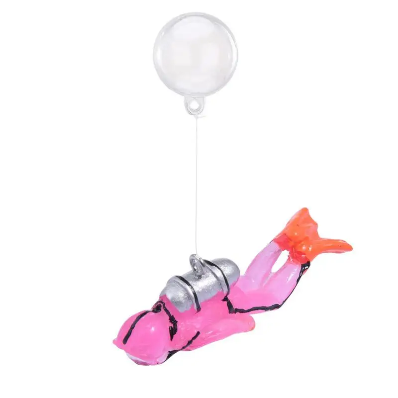 

Diver Floating Decoration Luminescent Fish Tank Floating Ball Ornaments Saltwater Aquarium Accessories Fish Toys For Ocean Scene