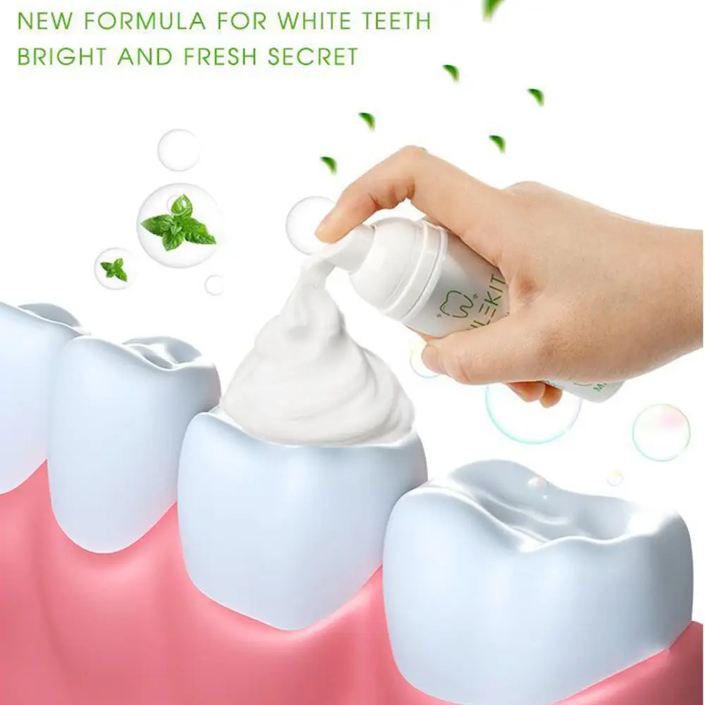 

Stain Removal Deep Cleansing Breath Dental Tool Toothpaste Whitening Foam Teeth Mousse Mouth Wash Teeth Whitening