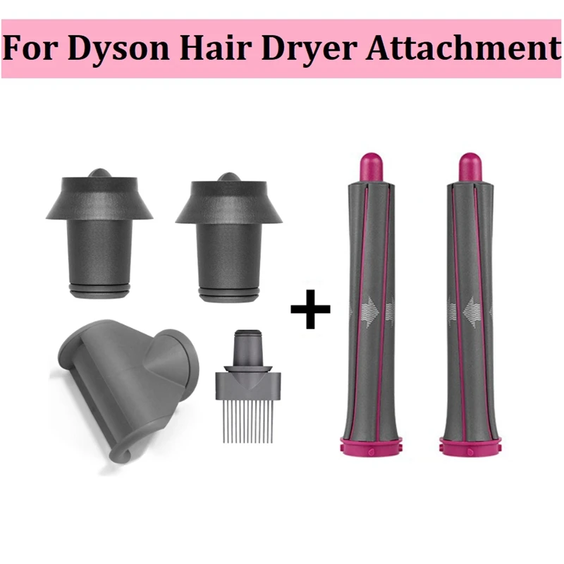 

Hair Dryer Curling Attachment Automatic Curling Nozzle Wide Tooth Comb Magic For Dyson Supersonic Hair Dryer Styler Tool
