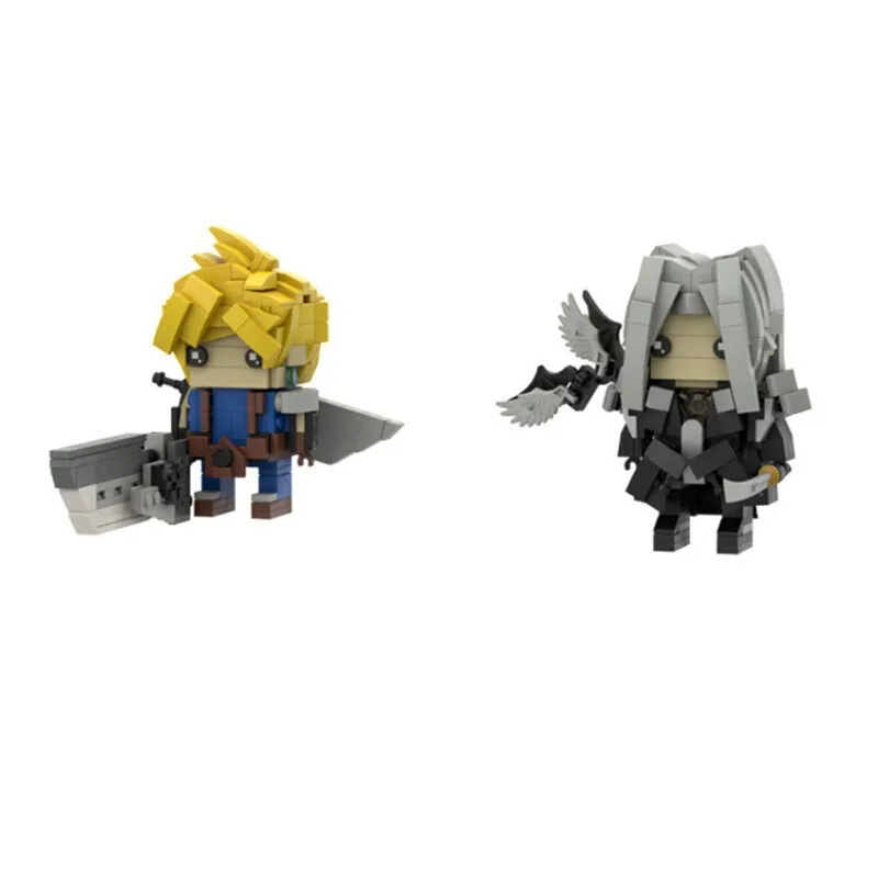 Финальная игра Фантастическая серия птицы Chocobos Brickheadzs облако Сефирот набор