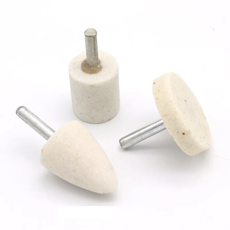 

1/3/5Pcs 6mm Shank Abrasive Mounted Stone Cylindrical/Bullet Grind Wheel For Rotary Power Tools Electric Grinding Stone