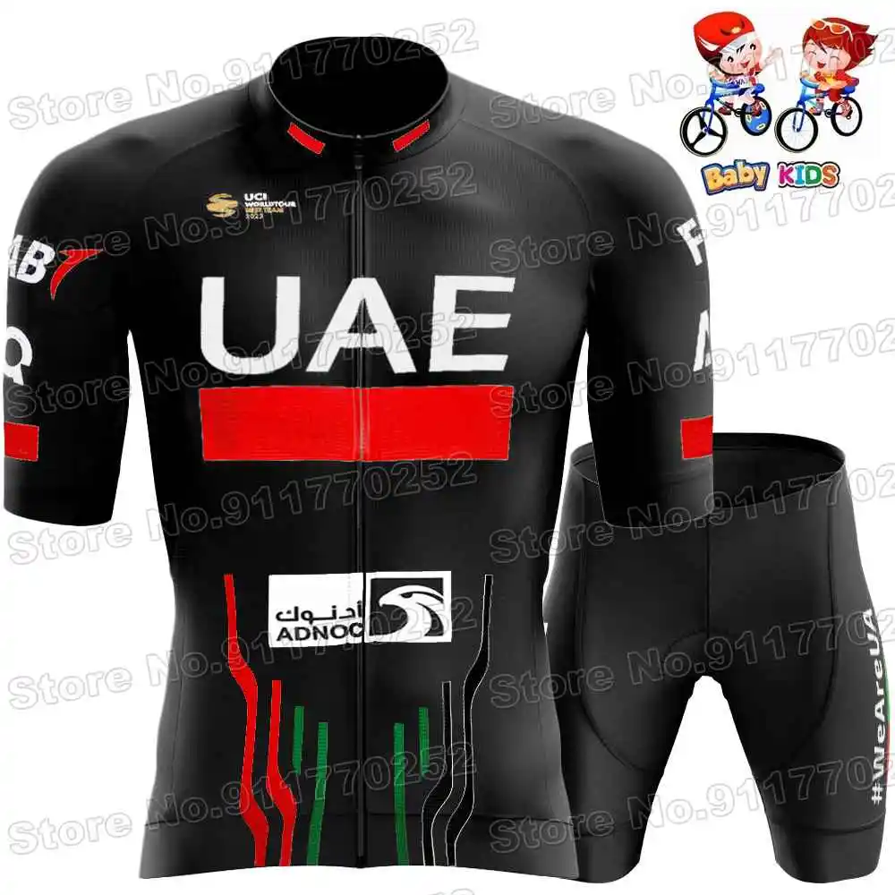 Комплект одежды для мальчиков и девочек из джерси футболки велоспорта