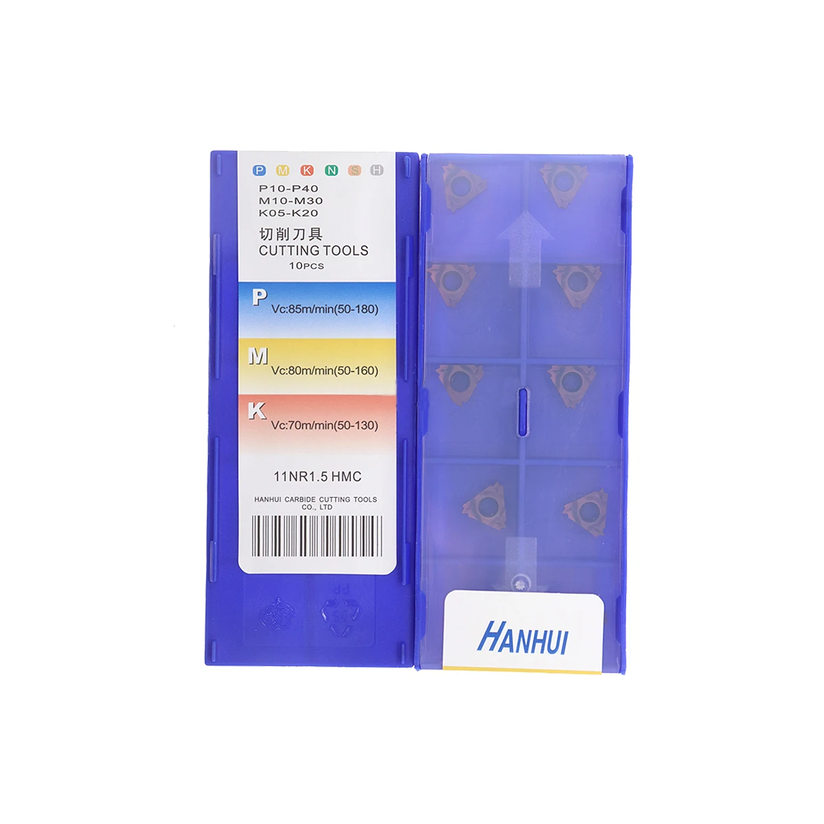 

HanHui 100% оригинальный 11NR 11NR1.0 11NR19W 11NRA60 11NRA55 11NR1.5 11NR2.0 HMB HMC лезвие с внутренней резьбой для нержавеющей стали