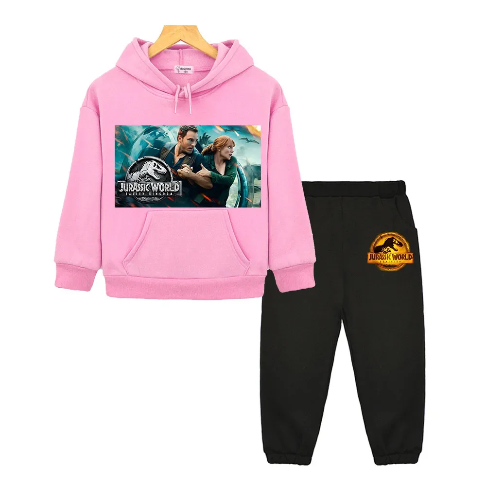 Детская одежда с капюшоном в стиле Мир Юрского периода y2k пуловер осенняя куртка