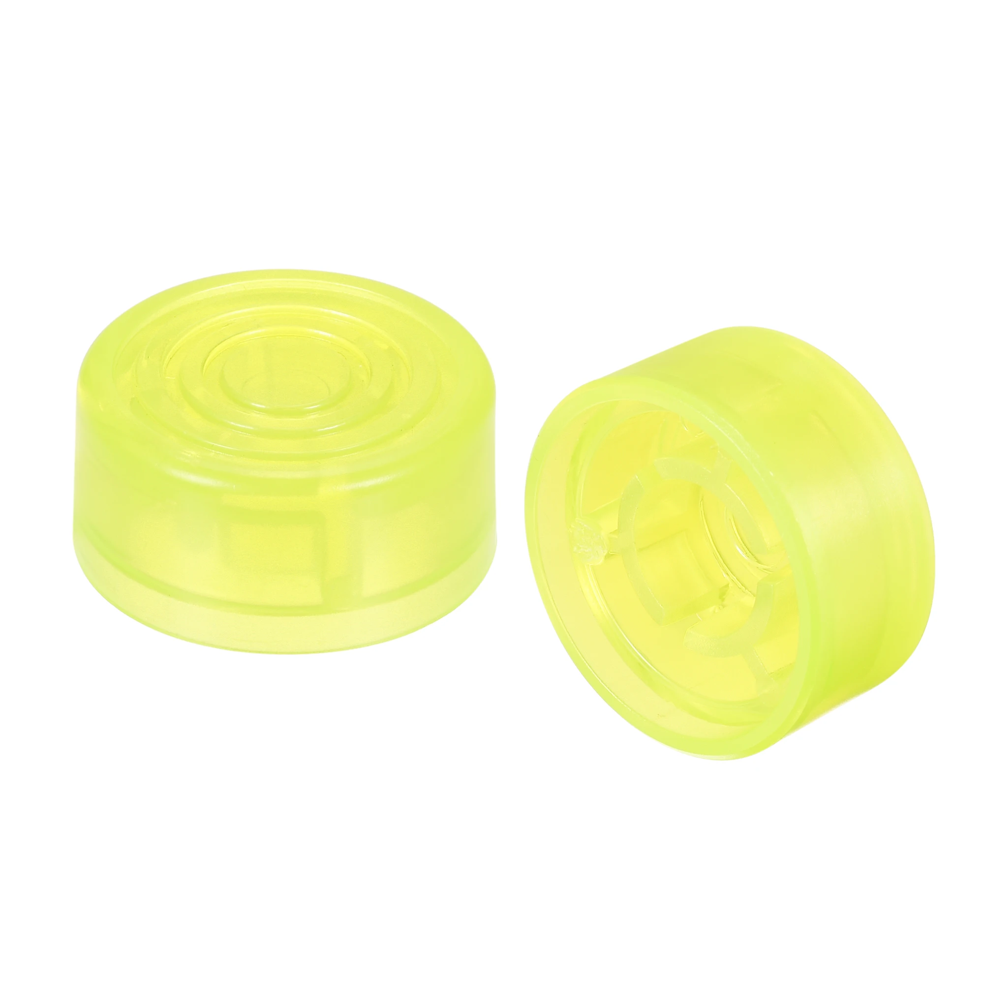 

Uxcell Guitar Footswitch Top Cover Effect Pedal Yellow Cap for Electric Guitar, Pack of 10