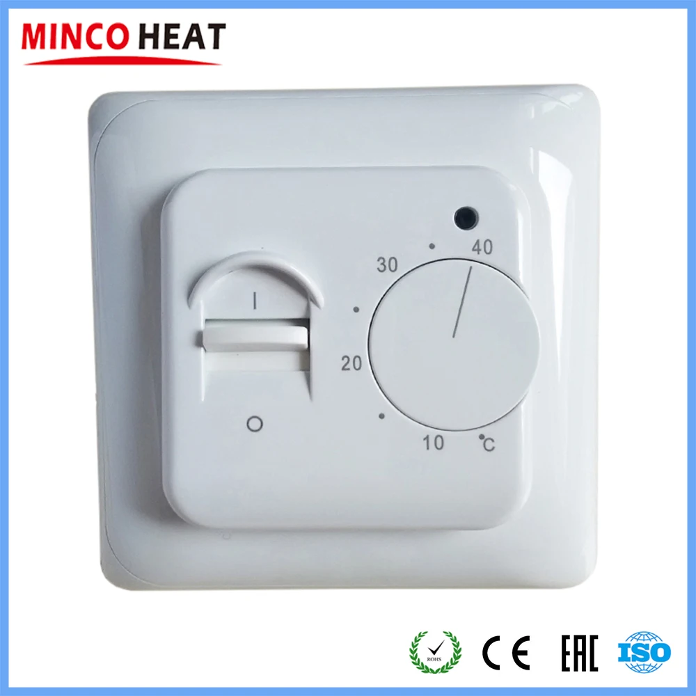 MINCO HEAT M5.16 Электрический Напольный комнатный термостат 220 В 16 А регулятор