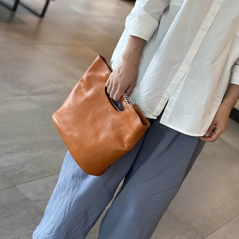 Женская сумка ручной работы Johnature винтажная вместительная через плечо из