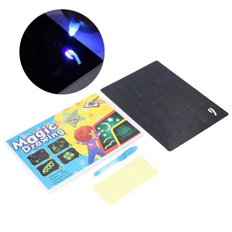 

Fluorescent Drawing Board Improve Creativity Lighting Drawing Board Early Educational Writing Board Toy for Kids Gifts