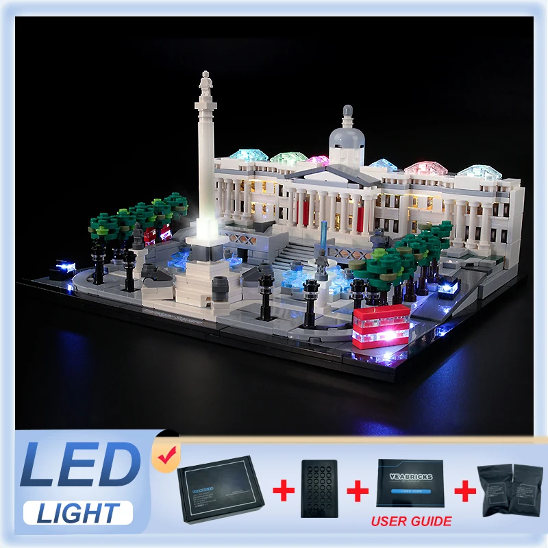 Фотообои для рукоделия набор LEGO 21045 Трафальгар квадратный (только фотоэлемент