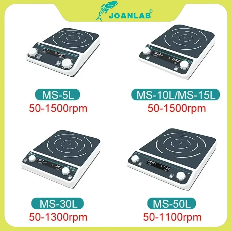 Фото JOANLAB 5л 10л 15л 30л несколько магнитных мешалок с цифровым дисплеем лабораторная мешалка Magneti c миксер №3