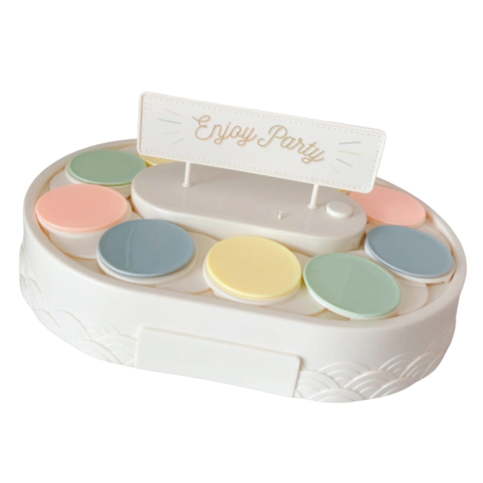 

Rotating Dessert Display Stand Automatic Revolving Platform For Cupcakes Macarons Displaying Revolving Cake Stand With 10 Small
