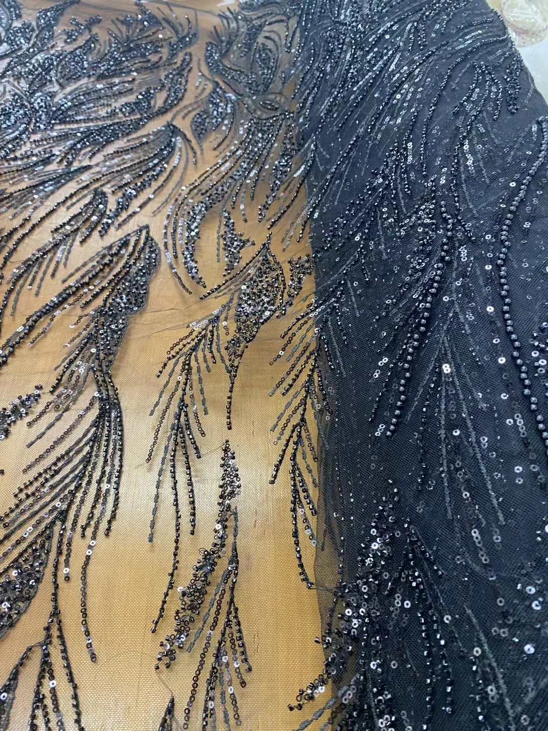 Новое поступление модный дизайн 2024 высококачественное кружево ручной работы