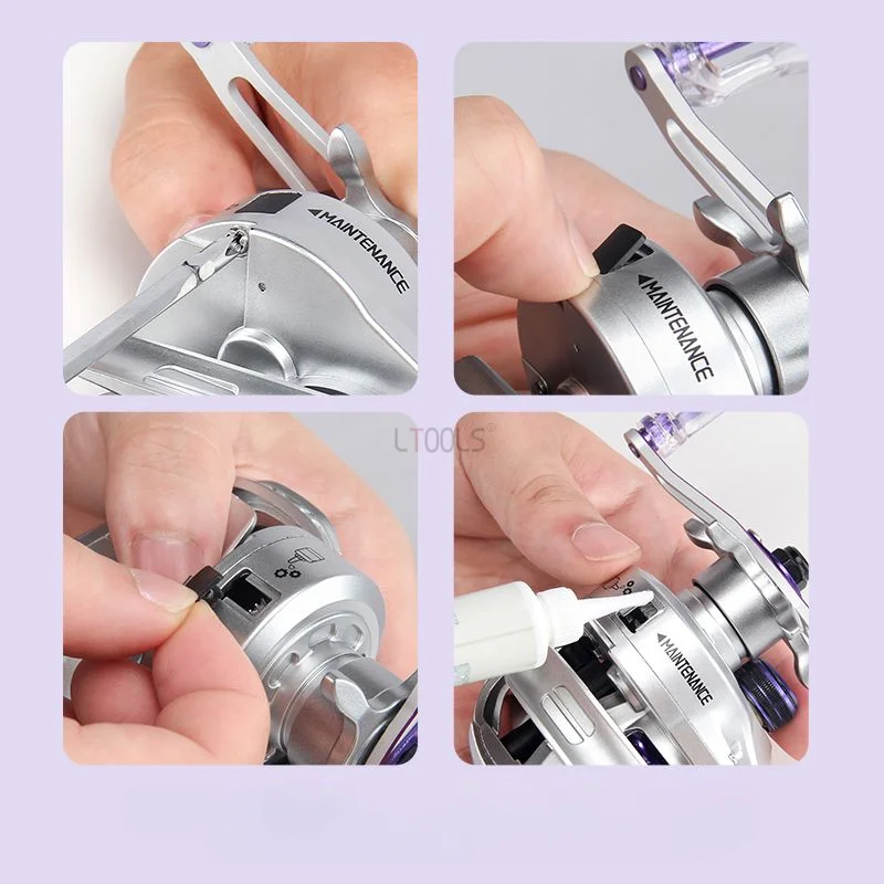 Рыболовная катушка для литья наживки 5 кг макс. 7 5:1 маленький корпус 162 г