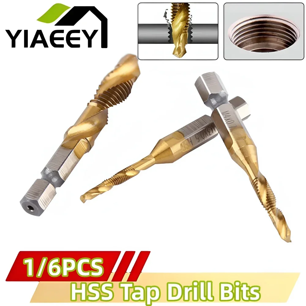 Быстрозаверждаемый набор метчиков и матриц из нержавеющей стали с титановым