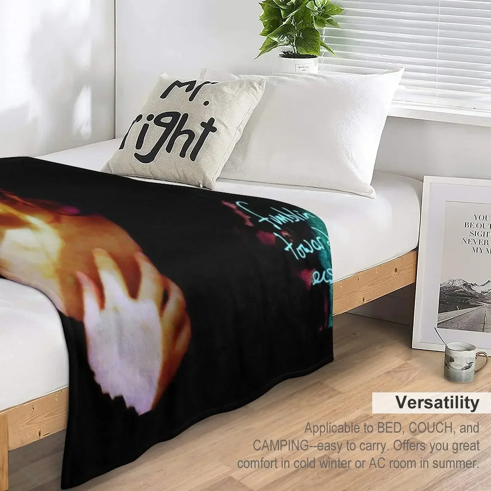 Декоративное одеяло в клетку Сара McLachlan