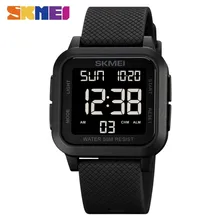 SKMEI Back Light Display Digital Watch Mens Countdown 5Bar Waterproof Wristwatches Alarm Date Clock Ship From Russia Warehouse