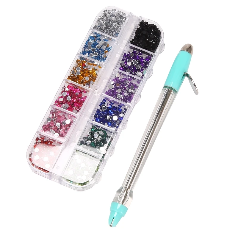 

Многофункциональная Алмазная ручка для ногтей, искусственная Алмазная ручка, алмазная живопись, вышивка крестиком, инструмент для вышивки