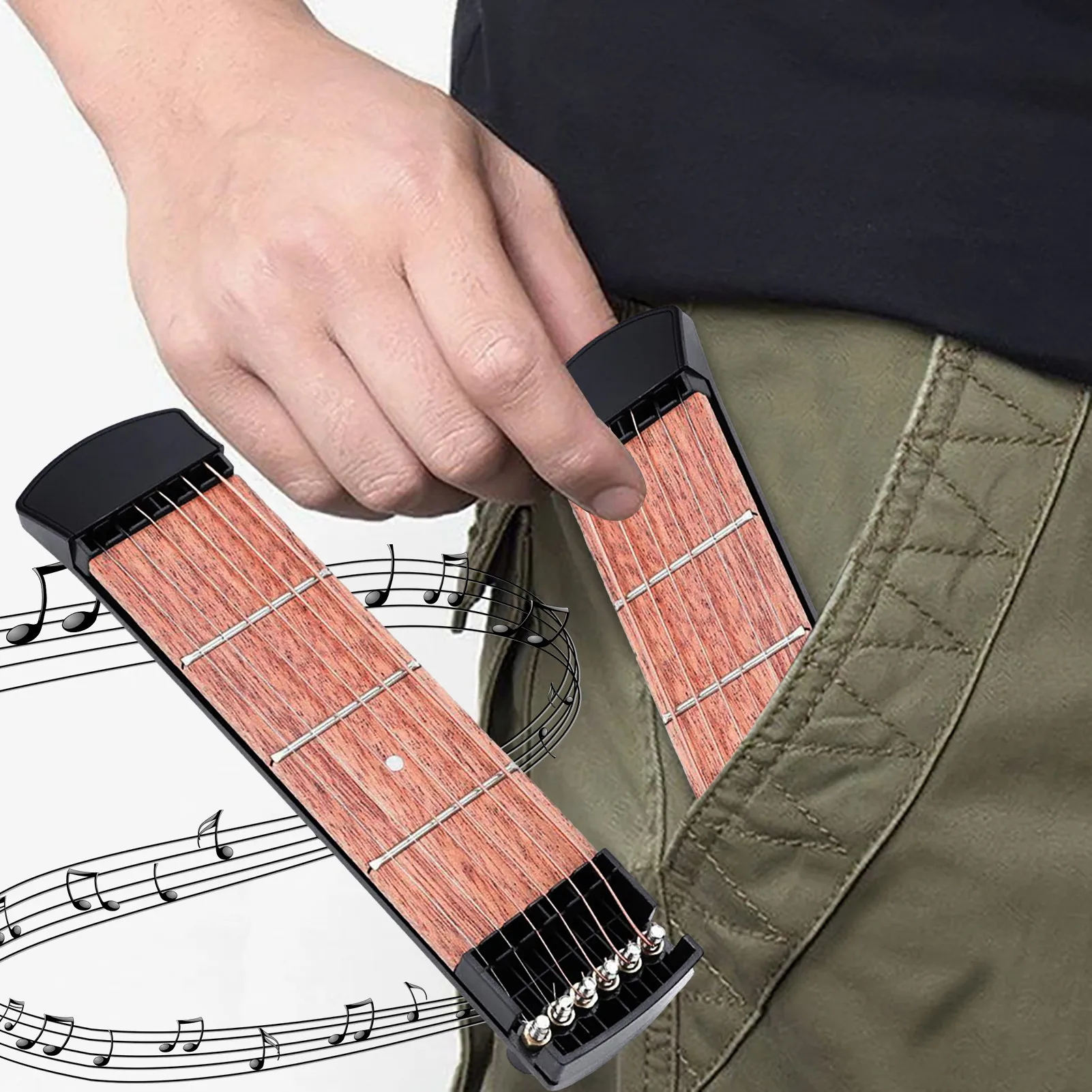 Карманный учебный аккорд для гитары обучающий инструмент начинающих