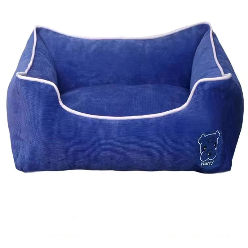 Складная овальная водонепроницаемая подушка для кровати собак современная