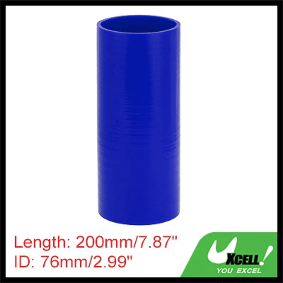 

UXCELL 1 шт. 54 мм 57 мм 60 мм 63 мм 65 мм 68 мм 70 мм 76 мм 80 мм ID 200 мм Длина 0 ° Синий автомобильный силиконовый шланг, универсальный шланг охлаждающей жидкости