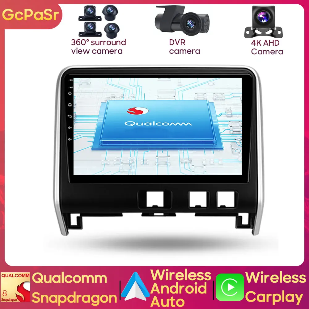 

Автомобильный мультимедийный проигрыватель Qualcomm Snapdragon, радио, видео для Nissan сирена 5 в C27 2016-2021, правый Android-навигатор, GPS-экран