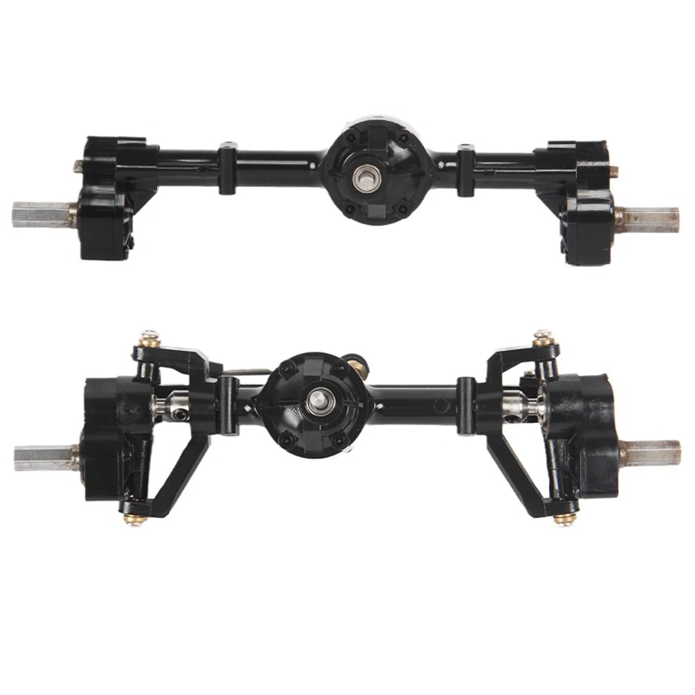 Передняя и задняя портальная ось 2 шт. для модели WPL C14 C24 металлический приводной