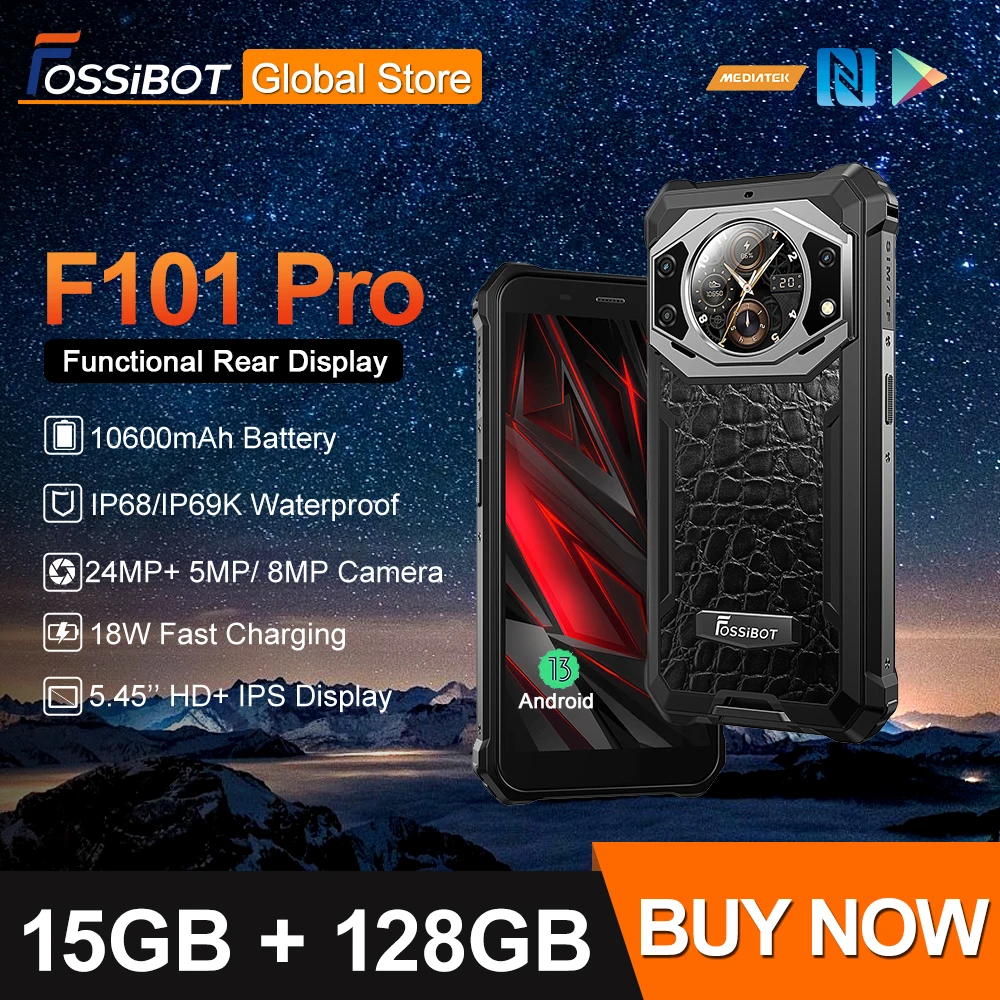 Смартфон Fossibot f101 pro 8/128ГБ global