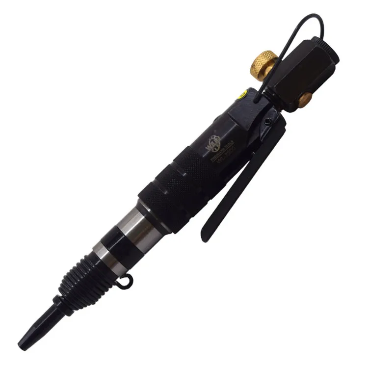 

Wilin Micro Air Rivet Hammer Lightweight 0.4kgStraight Riveter Pneumatic Riveting Tool 5400BPM 8mm Chisel Shank