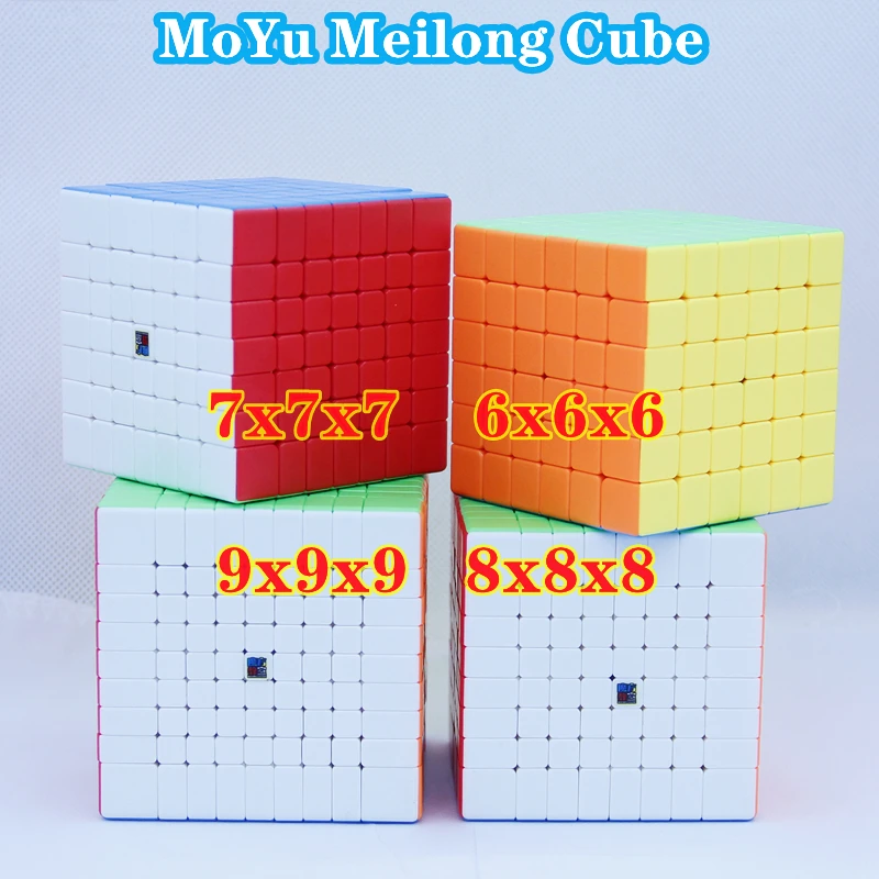 

Moyu Meilong 6x6x6 7x7x7 Cubo 8x8x8 9x9x9 puzzle Magic 6x6 7x7 8x8 9x9 Cube Professional cube Puzzle Speed cubo Children Gift