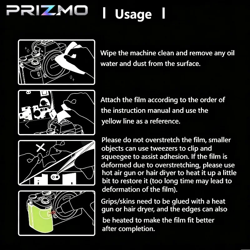 Беспроводной передатчик файлов PrizMo Skin WFT-R10C для камеры, защитная пленка-наклейка для Canon EOS R5 R6 R5C (art.: 3920dc20060a3) - 3920dc20060a3
