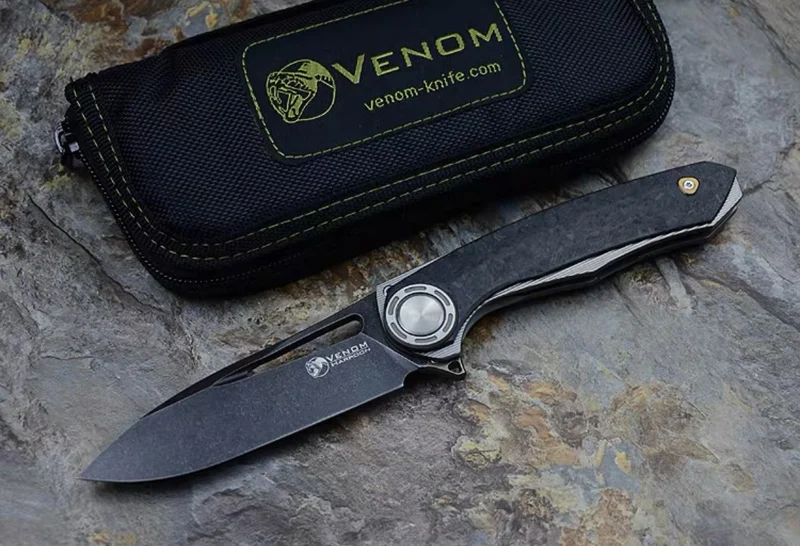Складной нож VENOM HARPOON Flipper M390