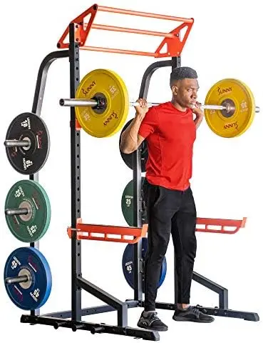 

Health & Fitness Power Zone Half Heavy Duty Performance Power Cage