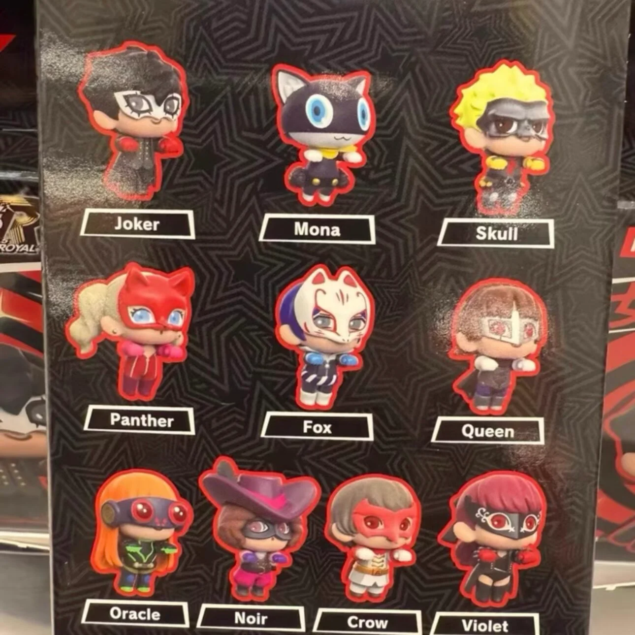 Оригинальная серия фигурок-сюрпризов Persona 5 Royal: Костюм Фантомного Воров, фигурка Джокера, аниме-фигурка Моны, загадочная коробка, модель черепа Ноара, украшение, подарок (art.: 3920da115136f) - 3920da115136f