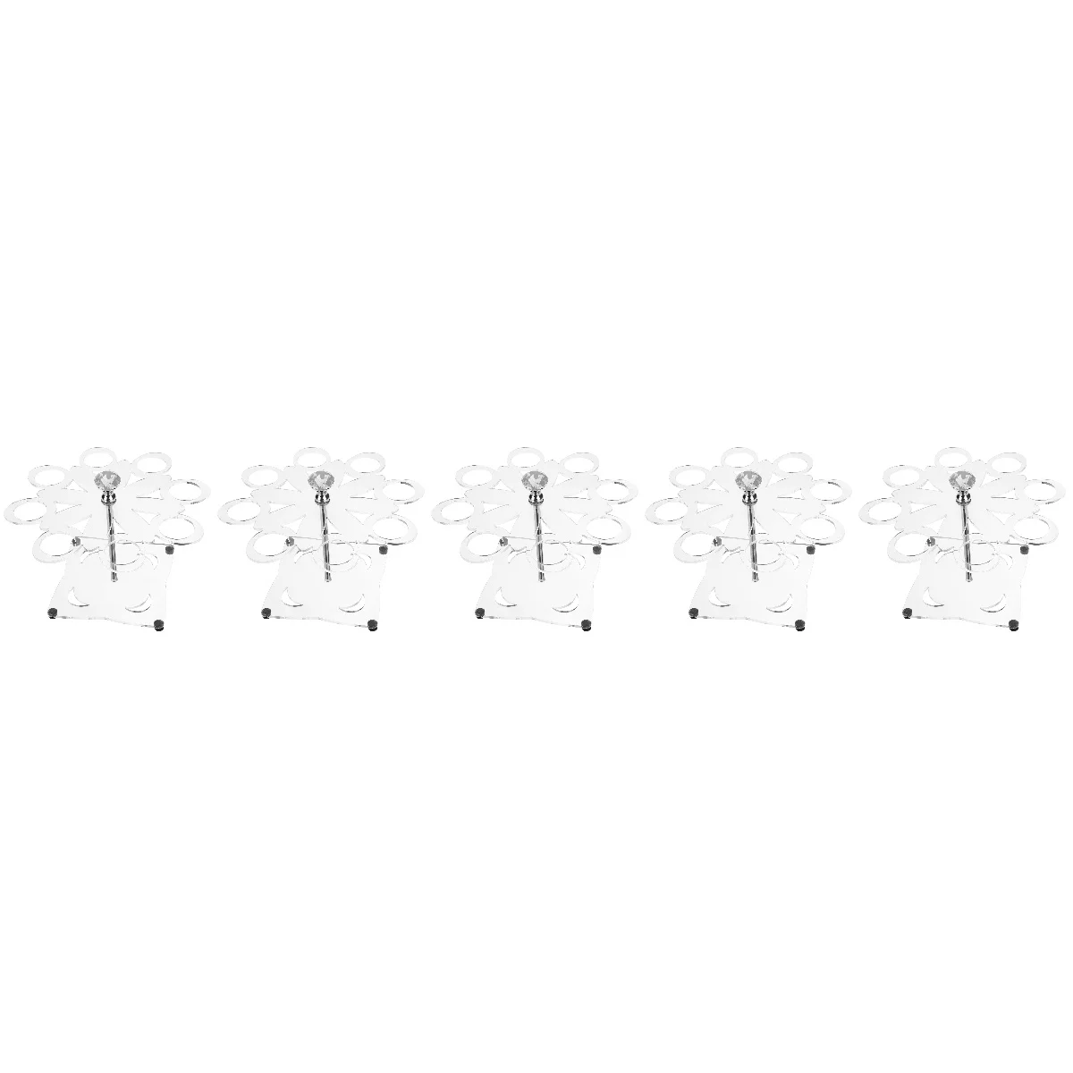 

5x Ice Cream Cone Rack Ice Cream Cone Holder Sushi Roll Rack Ice Cream Display Stand Ice Cream Display Holder