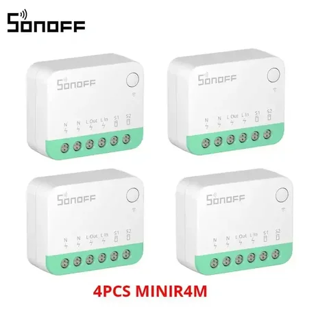 Мини-переключатель SONOFF MINIR4M с поддержкой Wi-Fi