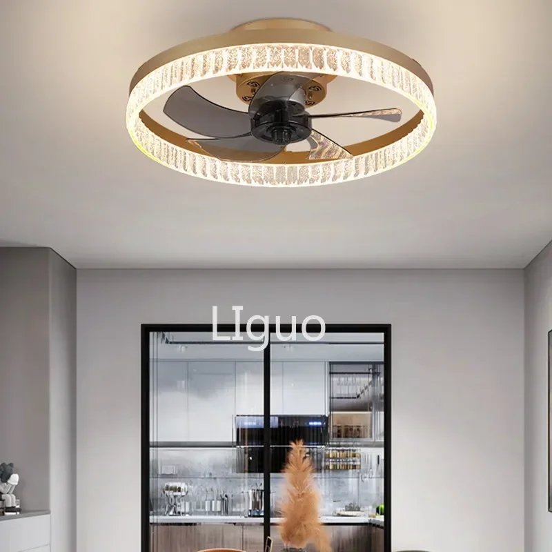 Светодиодный потолочный светильник с вентилятором лампа в скандинавском стиле