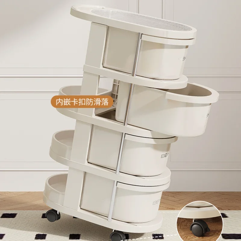 Съемная многофункциональная тележка с колесами дополнительный органайзер для