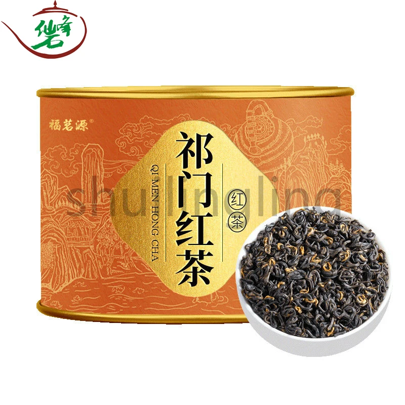 

Аутентичный черный чай Qimen Anhui Hongxiangluo Gongfu, черный чай с медовым вкусом, консервированный, 120 г/банка, подарок
