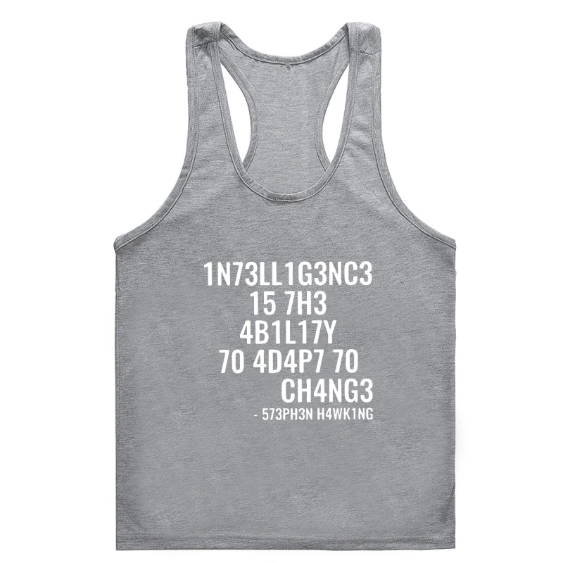 Новинка, физический кодер, танк для тренажерного зала, футболка для спортзала, майка menman для мужчин, Танк из чистого хлопка для спортзала, футболка для мужчин, компьютерная программа, хакер, ЦП