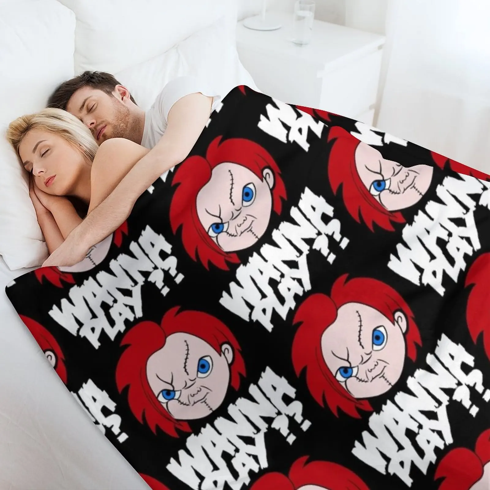 Фланелевое одеяло Wanna Play