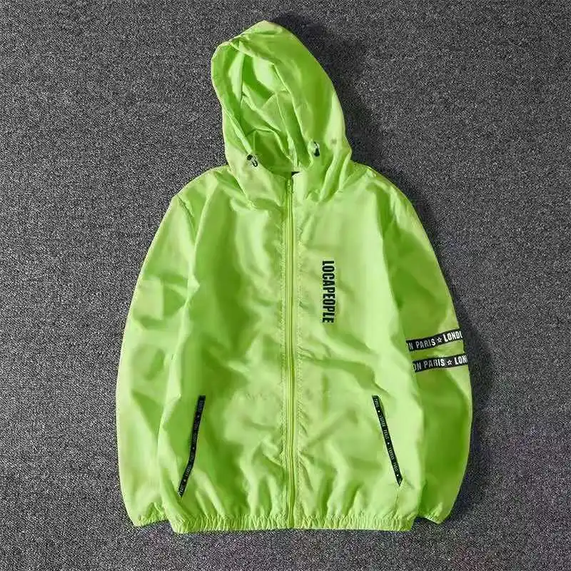 

Hiking Jacket Sun Protection Clothing Men Women Windbreaker Coat Skin Coat Summer Couple Clothing Breathable Ultra-thin Jacket