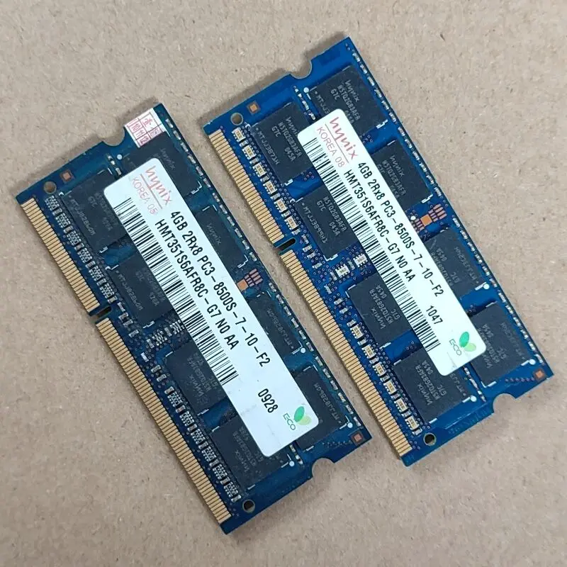 

Hynix RAMS DDR3 4GB 1066MHZ Laptop Memory DDR3 4GB 2RX8 PC3-8500S-7 SODIMM Notebook memoria