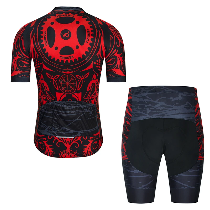 Велосипедные комплекты из Джерси для мужчин велосипедные