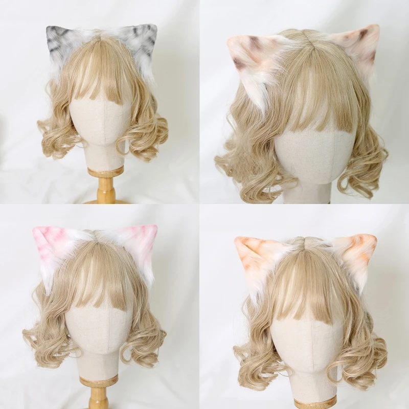 

Cartoon Stereo Animal Ear Hairpin Halloween Costume Headwear Anime Theme Nonslip