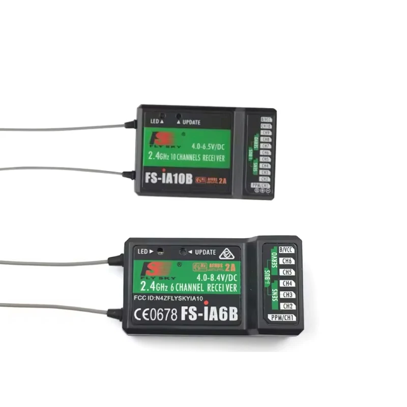 Запчасти для радиоуправляемого самолета Flysky IA10B 2 4 ГГц 10 каналов 6-канальный